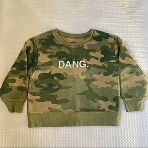 Vintage Garanimals Camo Sweatshirt 24 Months